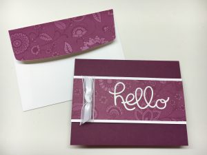Stampin Up Clean & Simple card idea - Jeanie Stark StampinUp