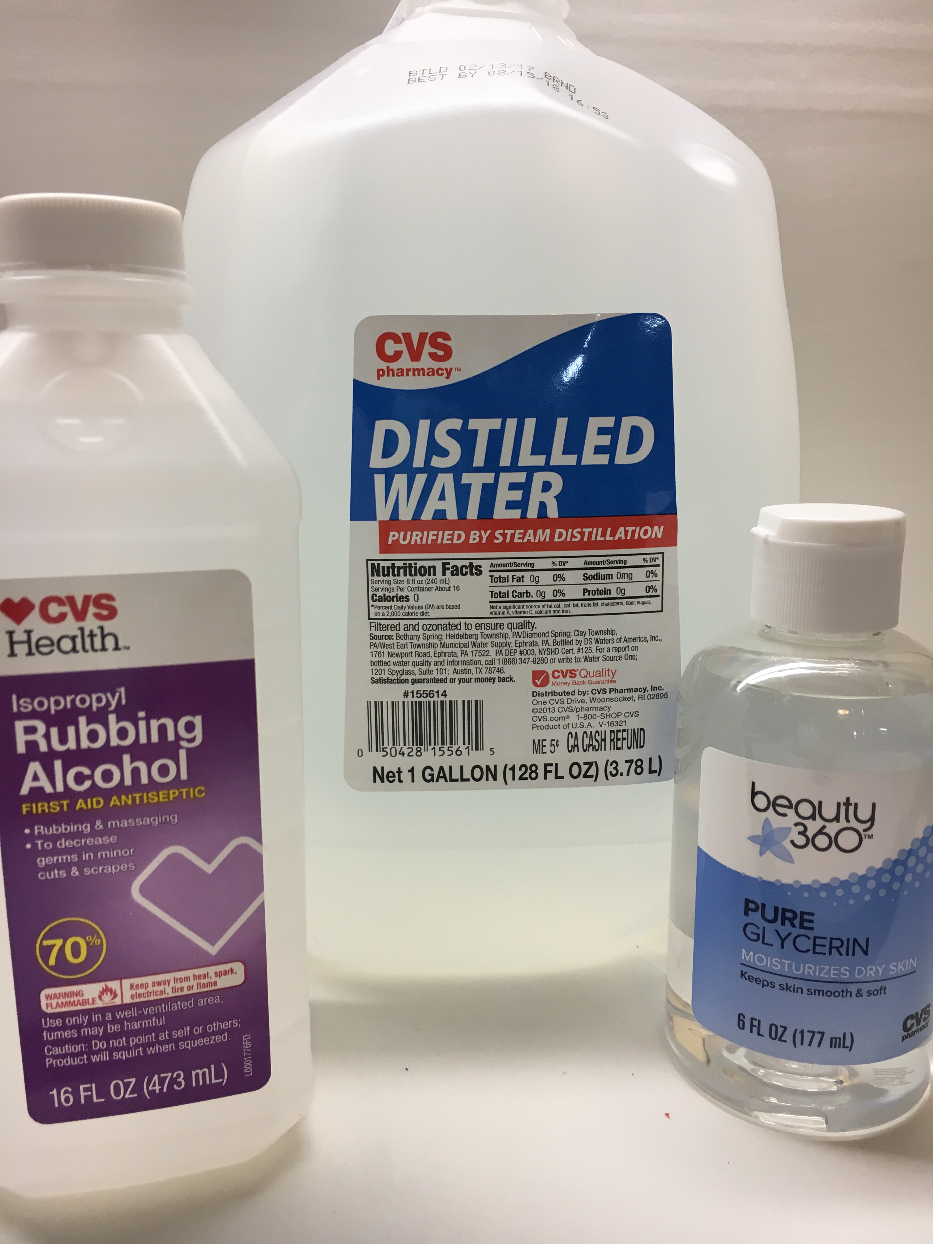 CVS Health Distilled Water, 128 oz Ingredients - CVS Pharmacy