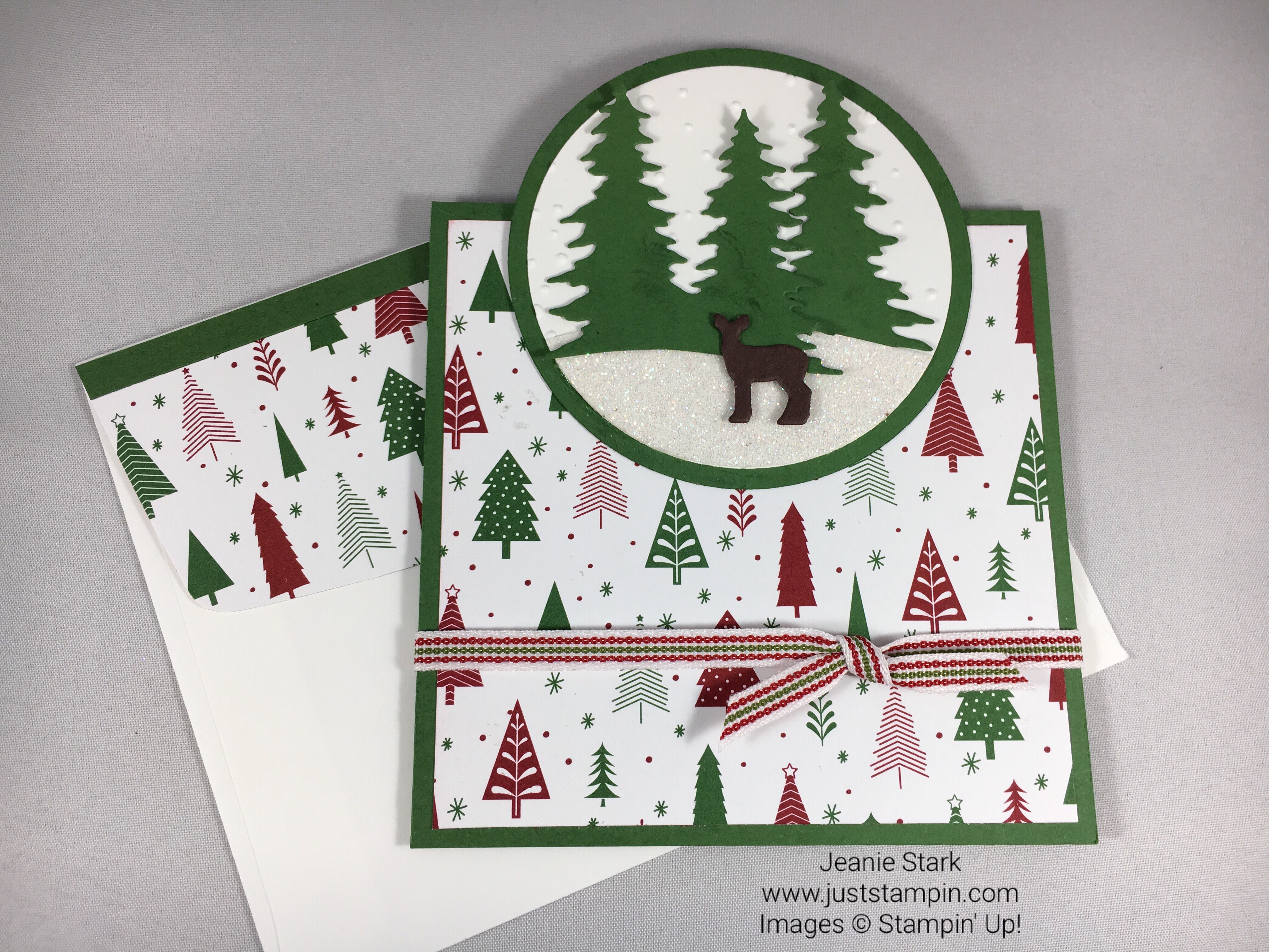 Stampin Up Carols of Christmas Card Idea - Jeanie Stark StampinUp
