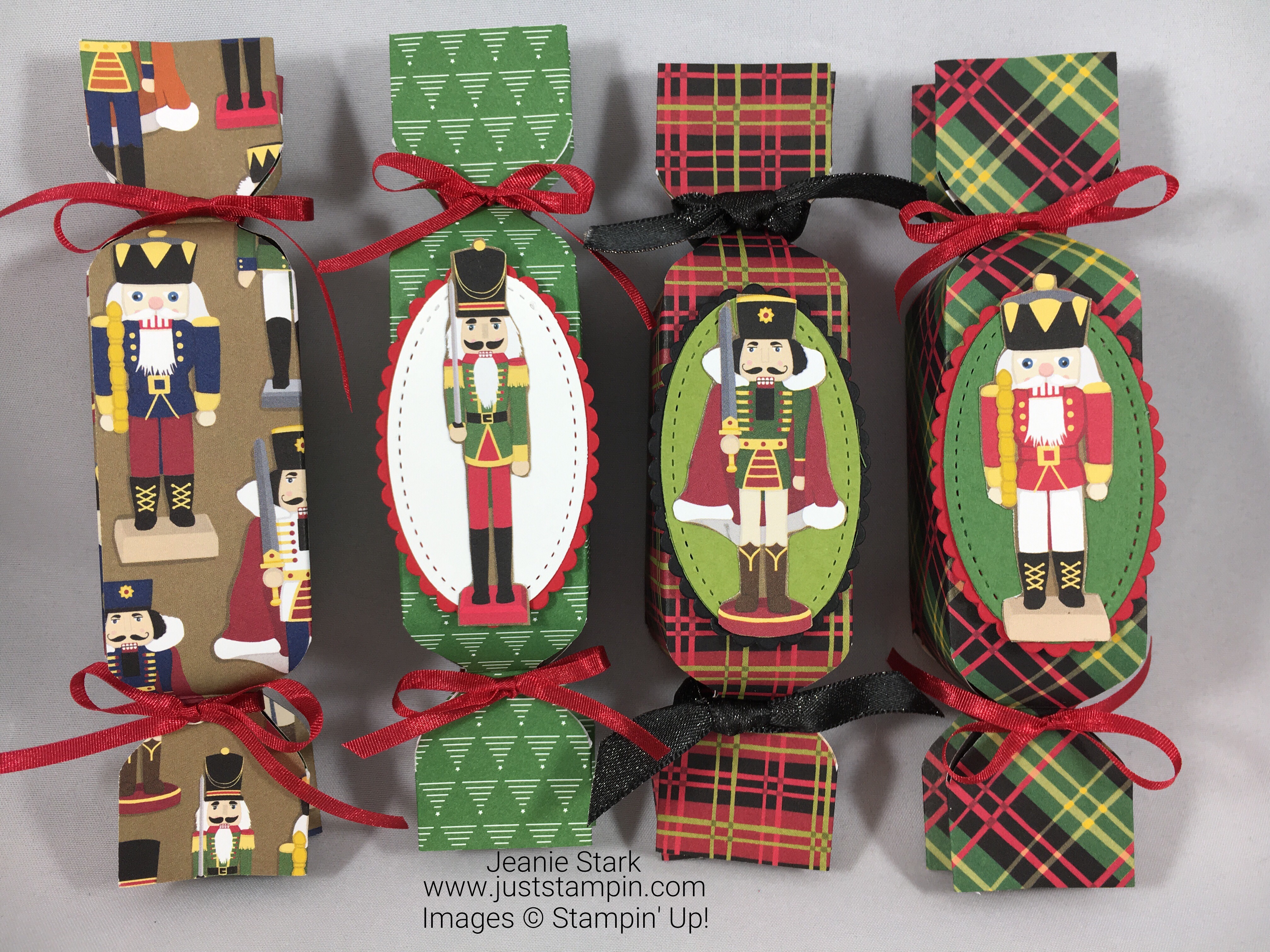 Stampin Up Christmas Around the World nutcracker treat holder idea - Jeanie Stark StampinUp