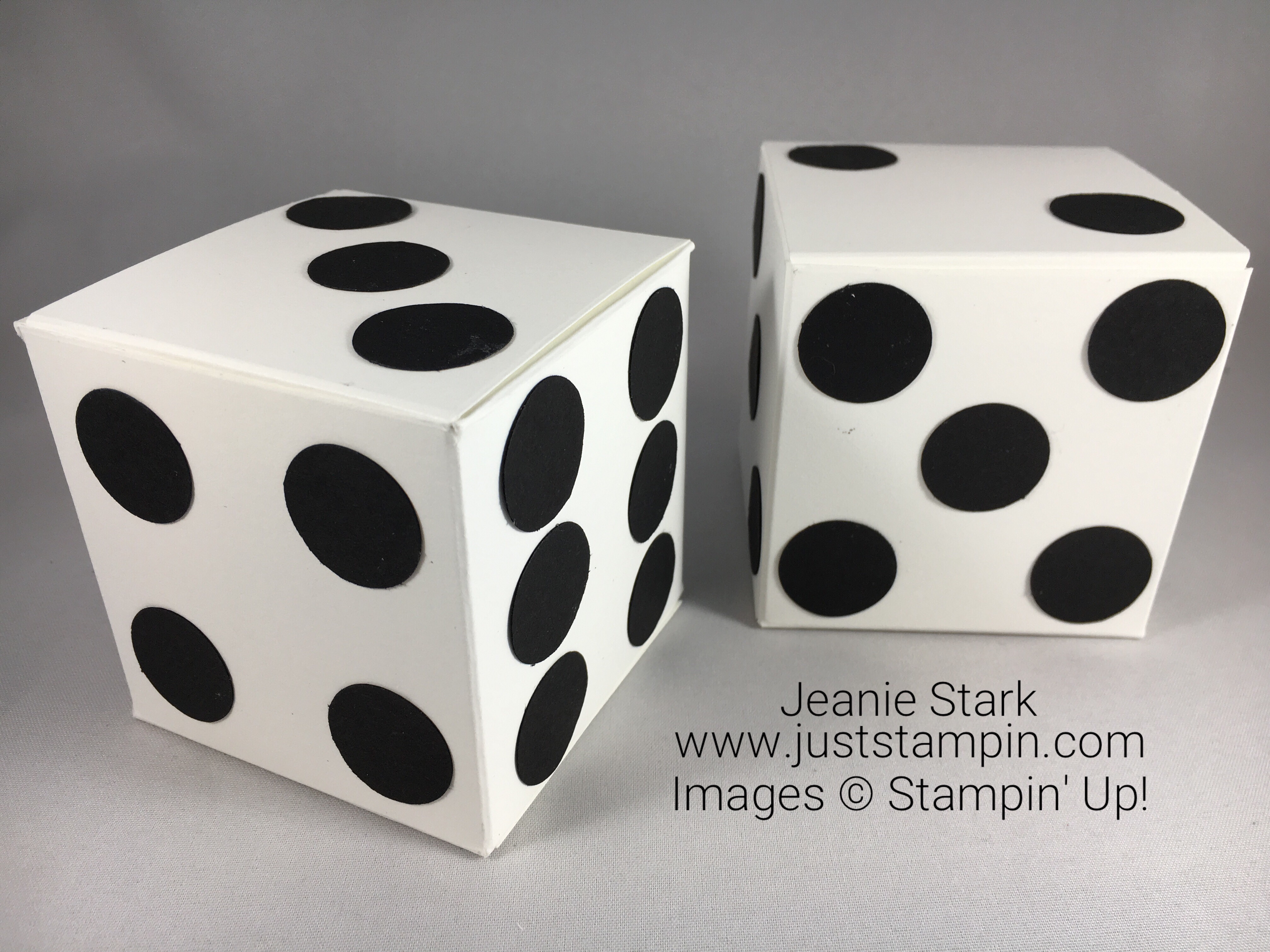 Stampin Up Simply Scored Cube Box idea - Jeanie Stark Stampin Up