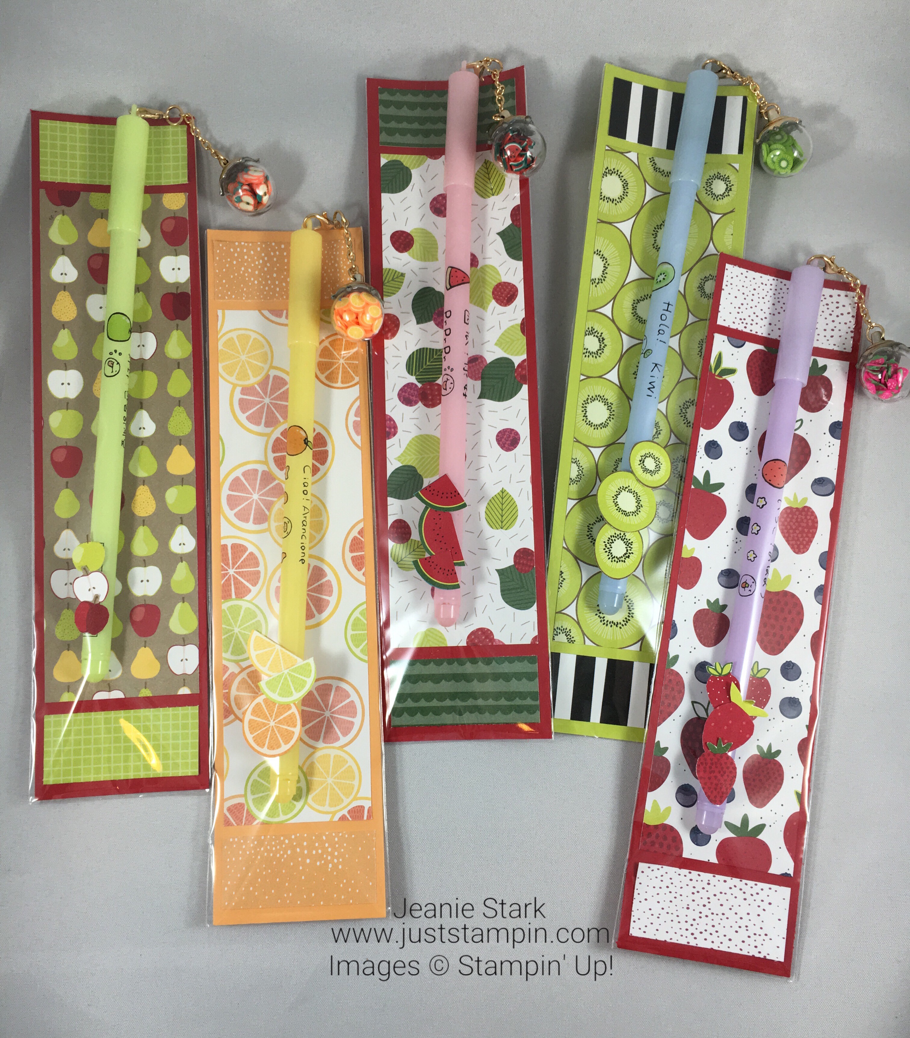 Stampin Up Tutti-Frutti Designer Series Paper gift idea - Jeanie Stark StampinUp