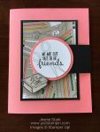 Stampin Up Crafting Forever fun fold friend card idea - Jeanie Stark StampinUp