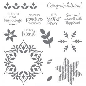 Stampin Up limited edition Happiness Surrounds stamp set - Jeanie Stark StampinUp
