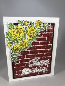 Stampin Up Climbing Roses bundle Birthday card idea - For more inspiration visit www.juststampin.com Jeanie Stark StampinUp