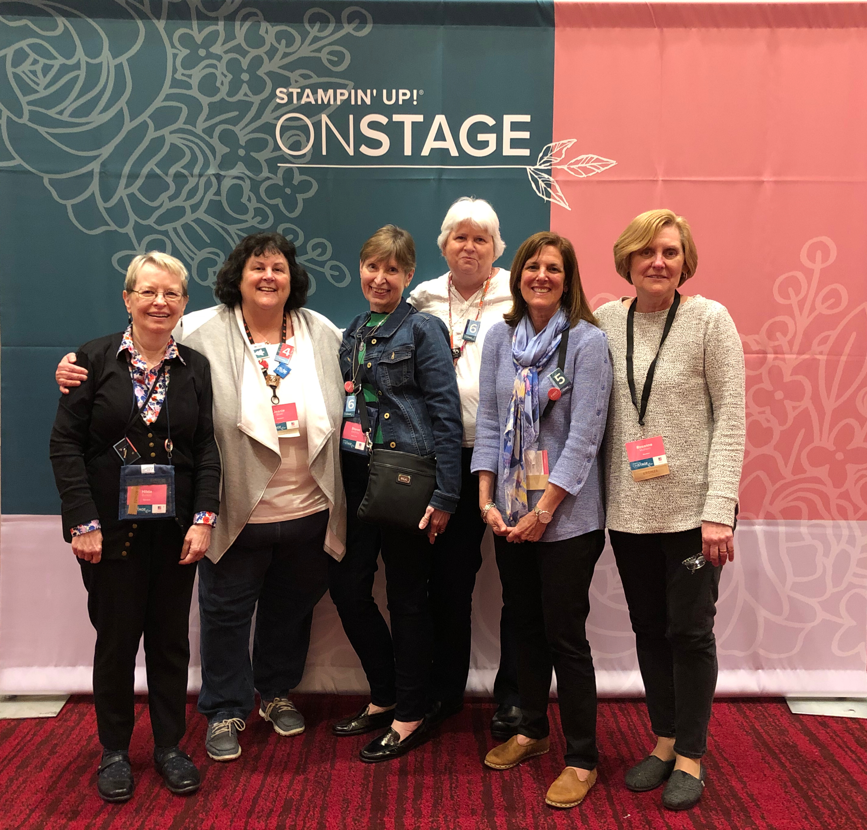 Stampin Up OnStage Convention in Atlantic City April 2019 - Jeanie Stark StampinUp