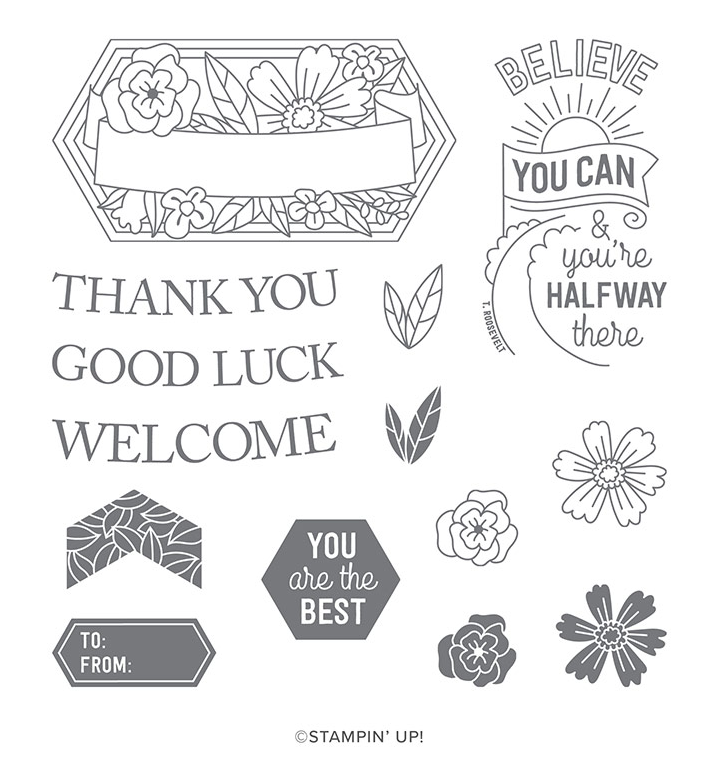 Stampin' Up! Believe You Can Stamp Set - Ask me how you can earn this stamp set! - Jeanie Stark juststampin.com StampinUp