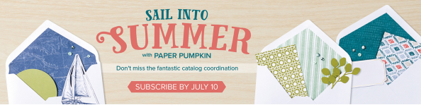Paper Pumpkin Sail Into Summer