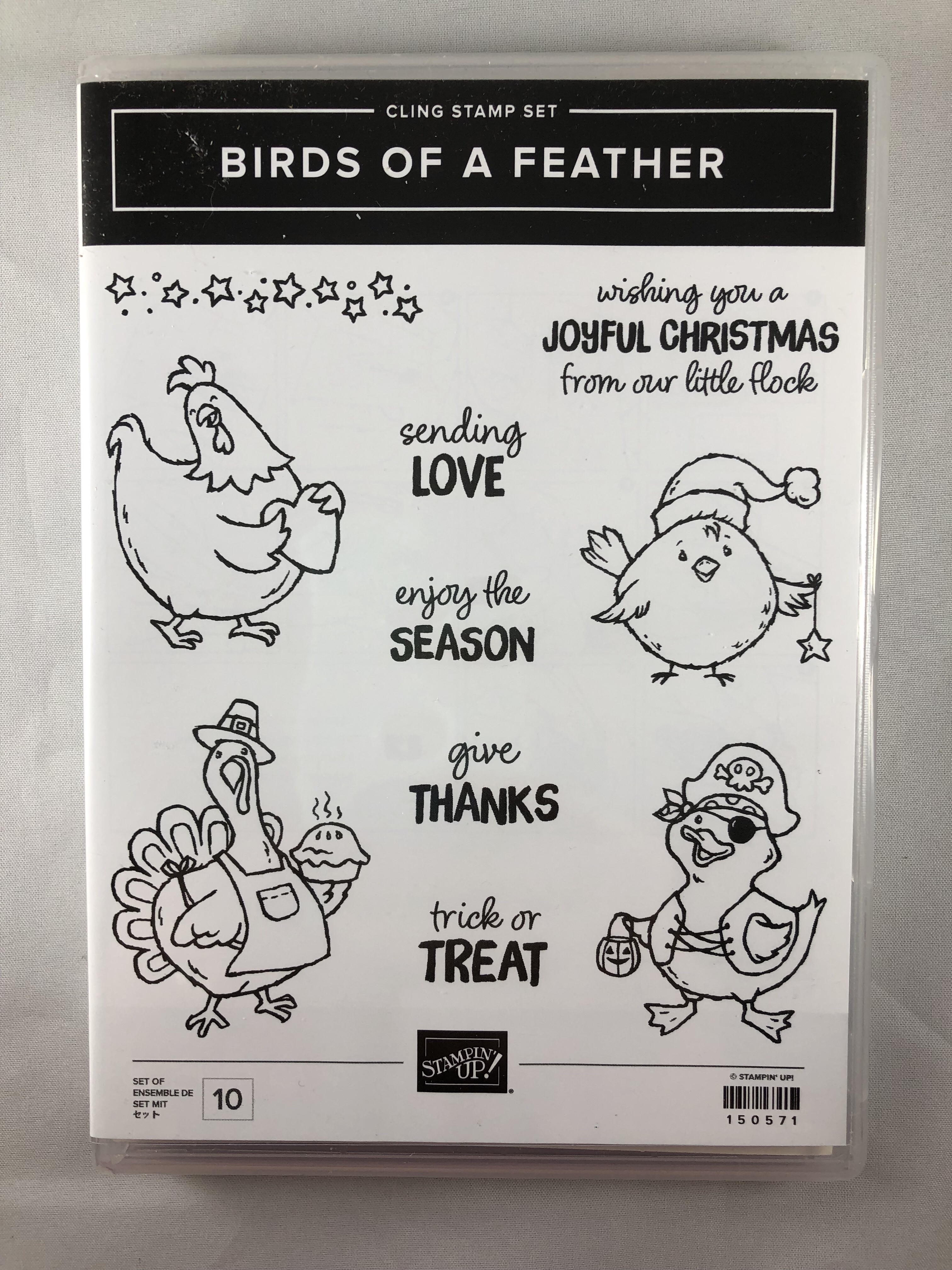 Stampin' Up! Birds of a Feather Stamp set from the 2019 Holiday catalog - to order visit juststampin.com - Jeanie Stark StampinUp