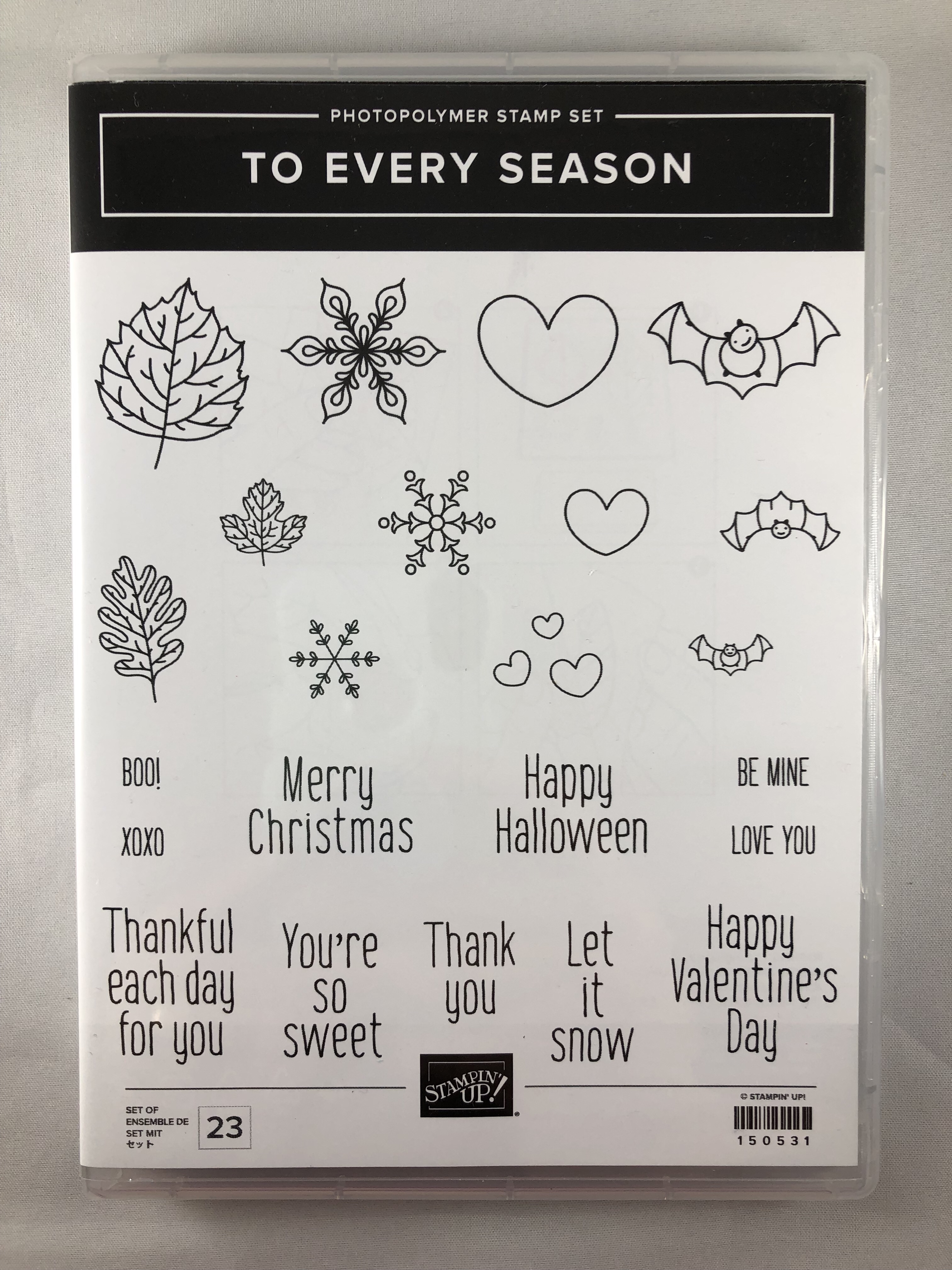 Stampin Up TO Every Season Stamp Set from the 2019 Holiday Catalog - for ideas and ordering visit juststampin.com - Jeanie Stark StampinUp