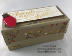 Stampin' Up! Making Christmas Bright fold over box gift idea for friends - Jeanie Stark StampinUp