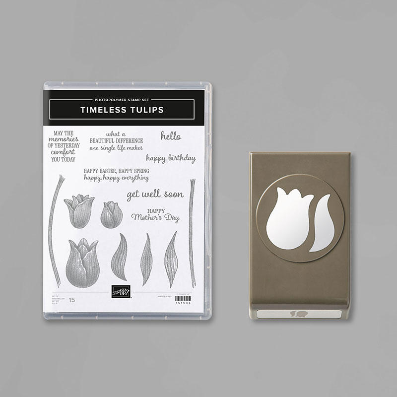 Stampin' Up! Timeless Tulips Bundle - for tutorials and more visit juststampin.com - Jeanie Stark StampinUp