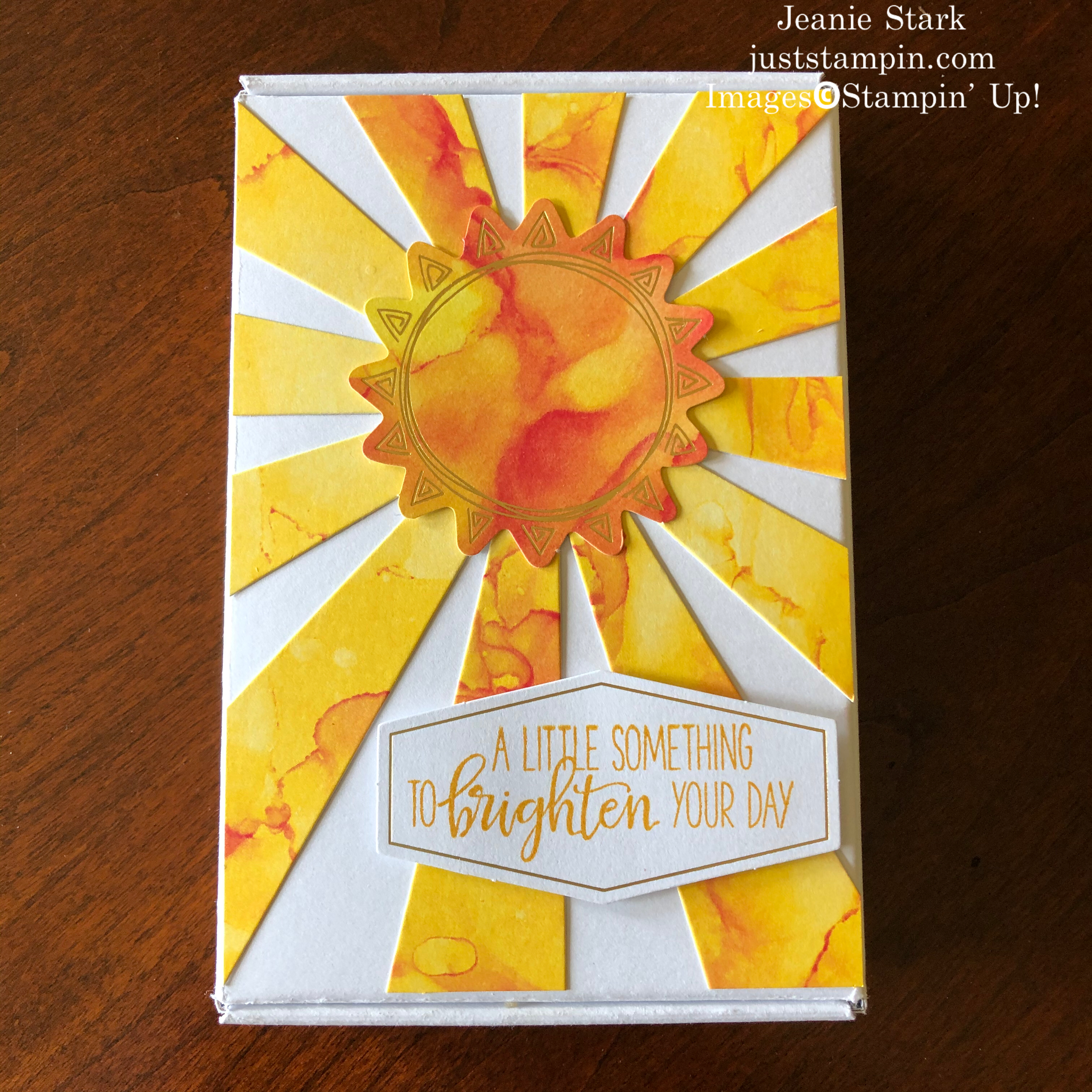 Stampin' Up! June 2020 Paper Pumpkin Box of Sunshine idea - Jeanie Stark StampinUp