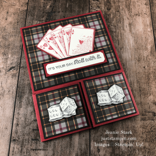 Stampin' Up! Game On masculine birthday card idea- Jeanie Stark StampinUp