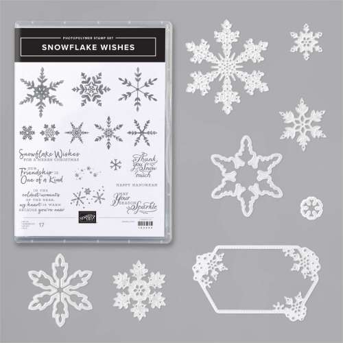 Stampin' Up! Snowflake Wishes Bundle - for inspiration, exclusive tutorials, and more, visit juststampin.com - Jeanie Stark StampinUp