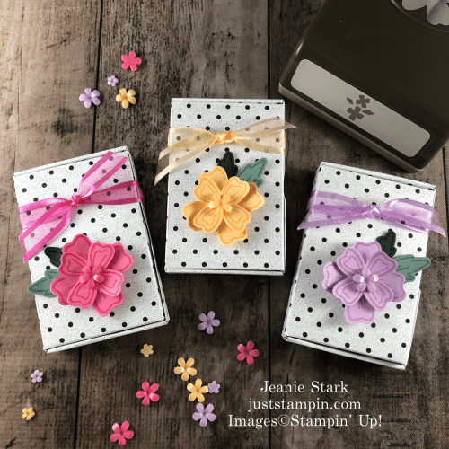 Stampin' Up! Flowers of Friendship bundle with Paper Pumpkin Little Love Boxes - Jeanie Stark StampinUp