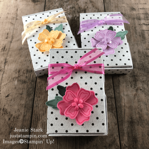Stampin' Up! Flowers of Friendship bundle with Paper Pumpkin Little Love Boxes - Jeanie Stark StampinUp