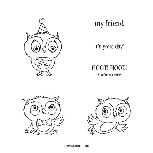 Stampin' Up! Adorable Owls - Free gift with $50 order during Sale-A-Bration. Visit juststampin.com for inspiration and more. Jeanie Stark StampinUp
