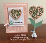 Stampin' Up! Country Bouquet and Heart Punch Pack Valentine card and treat ideas- Jeanie Stark StampinUp