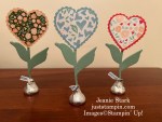 Stampin' Up! Country Floral Lane Valentine Treats with Floral Gallery and Heart Punch Pack - Jeanie Stark StampinUp