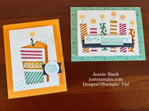 Stampin' Up! Light the Candles card kit-Jeanie Stark StampinUp