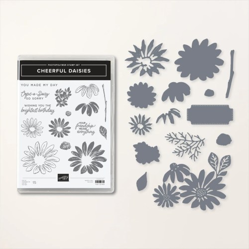 Stampion' Up! Cheerful Daisies Bundle- visit juststampin.com for inspiration, ordering information, and more-Jeanie Stark StampinUp