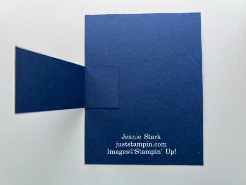 Stampin' Up! fun fold card idea-Jeanie Stark StampinUp