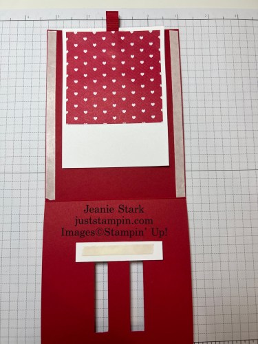Stampin' Up! double slider card tutorial-Jeanie Stark StampinUp