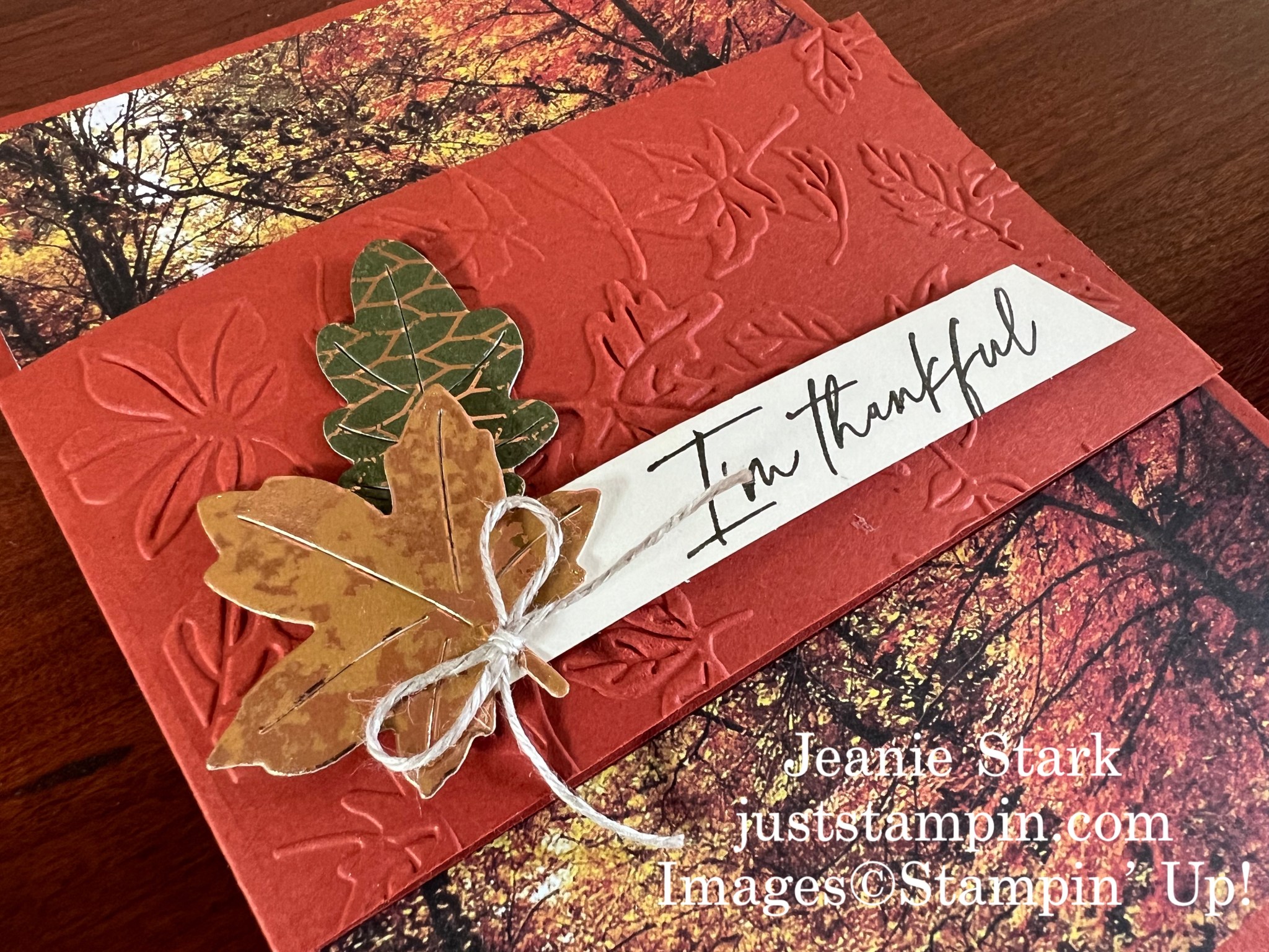 I’m Thankful for Tic Tac Toe Challenge #227 – Just Stampin'