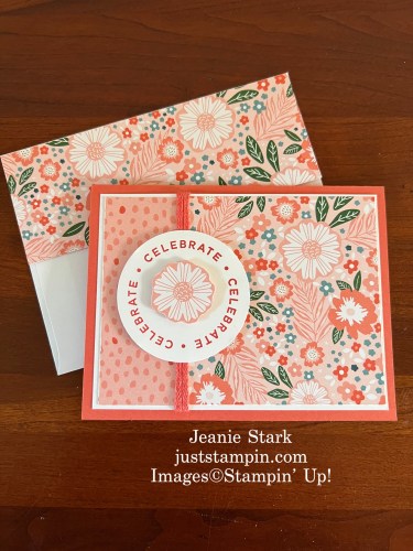Stampin' Up! Garden Walk Birthday card idea with Circle Sayings Bundle-Jeanie Stark StampinUp