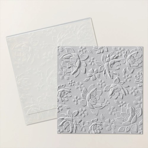 Stampin' Up! Layered Florals 3D Embossing Folder-visit juststampin.com for inspiration and ordering information-Jeanie Stark StampinUp