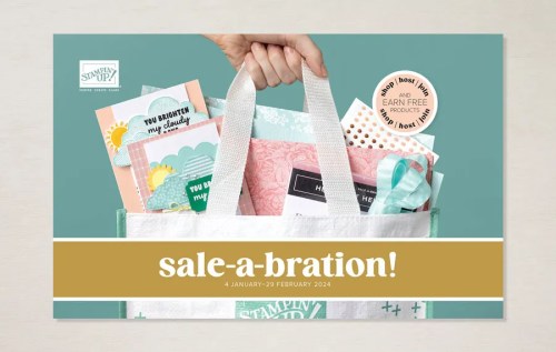 Stampin' Up! Sale-A-Bration 2024 brochure-visit juststampin.com for inspiration and ordering information-Jeanie Stark StampinUp