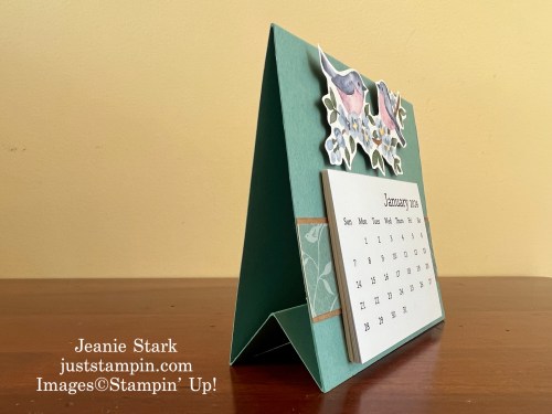 Stampin' Up! Flight & Airy Designer Series Paper Calendar Cards-Jeanie Stark StampinUp
