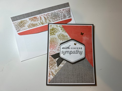 Stampin' Up! Heartfelt Hexagon and Softly Stippled Sympathy card idea-Jeanie Stark StampinUp