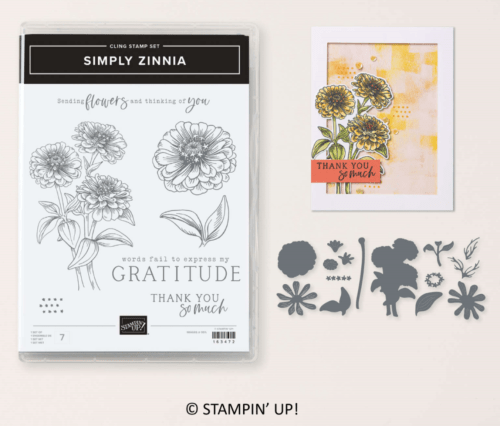 Stampin' Up! Simply Zinnias Bundle-visit juststampin.com for inspirationa nd ordering information-Jeanie Stark StampinUp