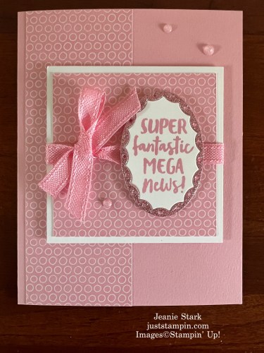 Stampin' Up! Charming Sentiments with Unbounded Love Dies and 2024-2026 In Colors-Jeanie Stark StampinUp