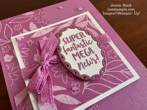 Stampin' Up! Charming Sentiments with Unbounded Love Dies and 2024-2026 In Colors-Jeanie Stark StampinUp