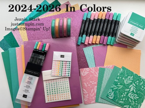 Stampin' Up! In Color products-visit juststampin.com for inspiration and ordering information-Jeanie Stark StampinUp