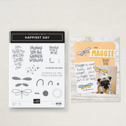 Stampin' Up! Happiest Day Stamp Set-visit juststampin.com for inspiration and ordering information-Jeanie Stark StampinUp