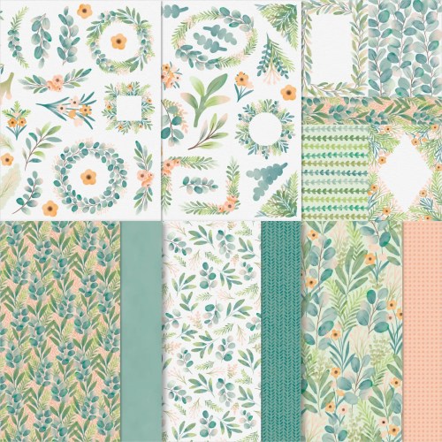 Stampin' Up! Frames & Flowers Specialty Designer Series Paper-visit juststampin.com for inspiration and ordering information-Jeanie Stark StampinUp