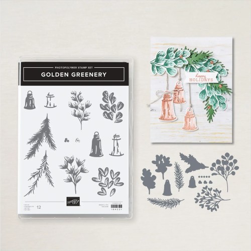 Stampin' Up! Golden Greenery Bundle-visit juststampin.com for inspiratin and ordering information-Jeanie Stark StampinUp