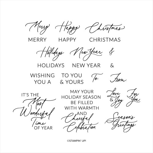 Stampin' Up! Greetings of the Season-visit juststampin.com for inspiratin and ordering information-Jeanie Stark StampinUp
