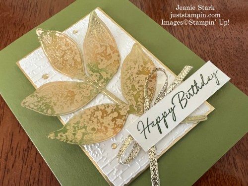Stampin' Up! Changing Leaves birthday card idea-Jeanie Stark StampinUp