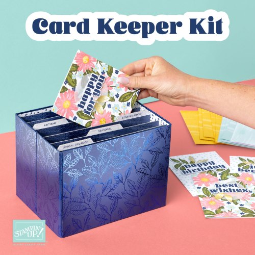 Stampin' Up! Card keeper Kit-visit juststampin.com to order these and more-Jeanie Stark StampinUp