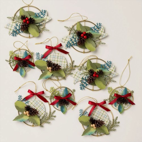Stampin' Up! Christmas Ornaments Kit-visit juststampin.com to order these and more-Jeanie Stark StampinUp