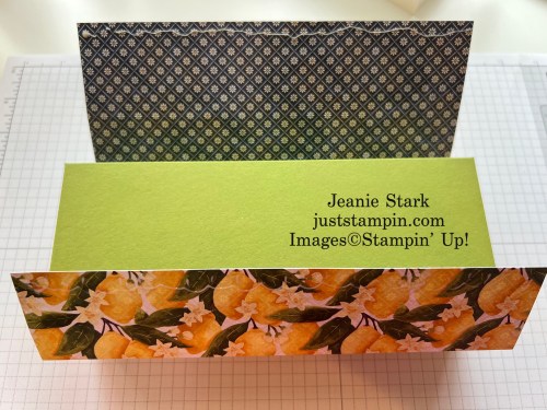 Stampin' Up! Mediterranean Blooms Sliding gift box for Bath & Body Works soap-Jeanie Stark StampinUp