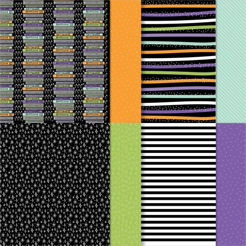Stampin' Up! Halloween Spells Designer Series Paper for all your scrapbooking and card making projects-visit juststampin.com for inspiration and ordering information-Jeanie Stark StampinUp