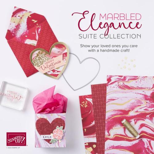 Stampin' Up! Marble Elegance Suite Collection-visit juststampin.com for more details and handmade inspiration-Jeanie Stark StampinUp