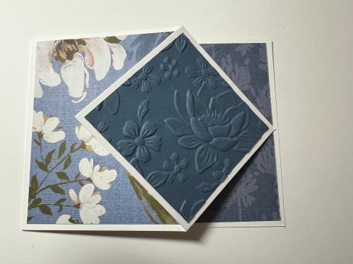 Stampin' Up! Wildly Flowering Fun Fold Card with Magnolia Mood Dies-Jeanie Stark StampinUp