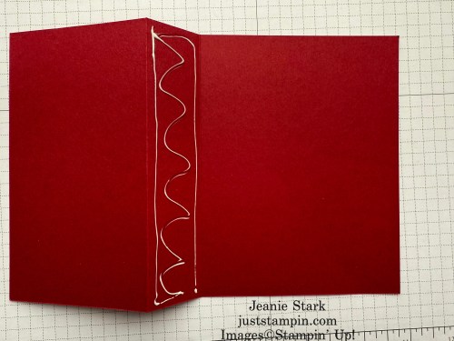 Stampin' Up! Artful Amaryllis Bundle fun fold card idea-Jeanie Stark StampinUp
